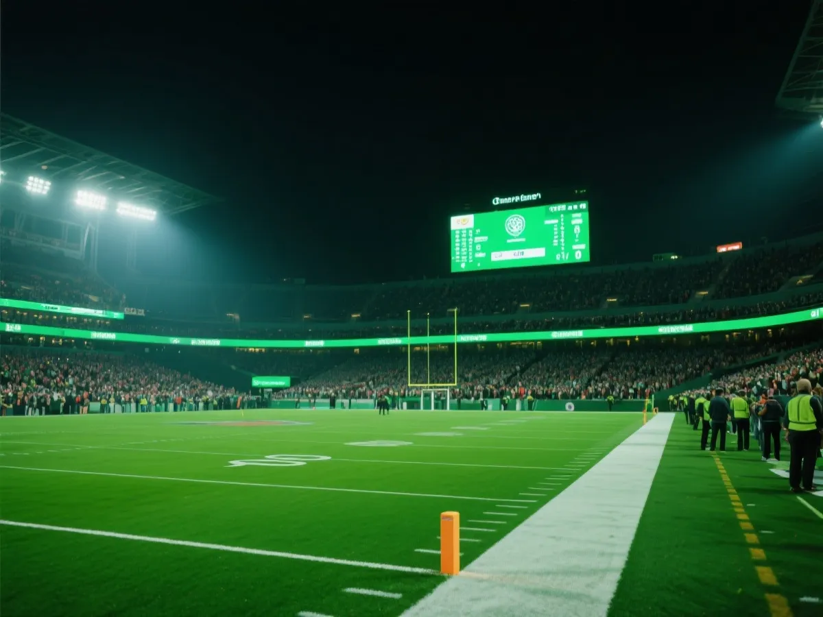 世界盃比賽氣氛與球場視覺示意