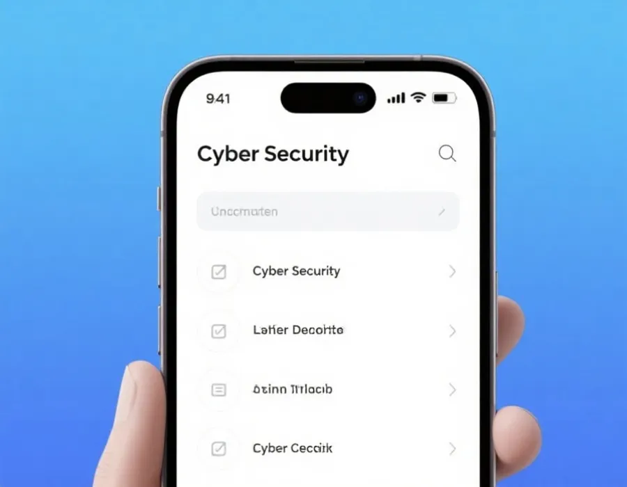 手機安全檢查清單示意圖